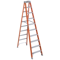 Fiberglass Step Ladder with SHOX System 10'
