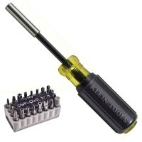 Magnetic Screwdriver With 32-Piece Tamperproof Bit Set