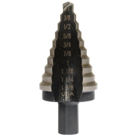 Step Drill Bit 1/4" to 1-3/8" (#9)