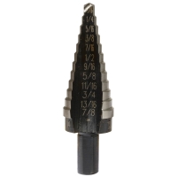 Step Drill Bit  3/16" to 7/8" (#14)