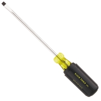 Heavy-Duty Round-Shank Screwdriver - 4" with 1/4" Cabinet-Tip