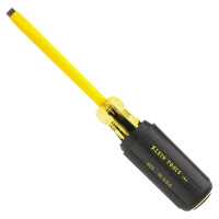 Coated 3/16" Cabinet-Tip Screwdriver (3" Shank)