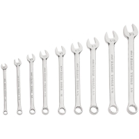 9 Piece Combination Wrench Set 1/4" to 3/4"