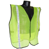 Green Safety Vest - 1" Tape (Universal Size)