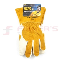 Top Grain Split Cowhide MIG Welding Gloves Medium