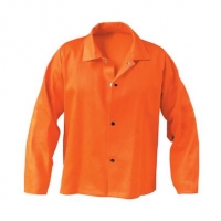 High Visibility Orange Flame Retardant Cotton Jacket Large