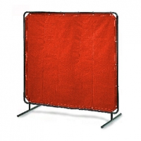 Portable Welding Screen Panel with Steel Frame - 6' x 6'