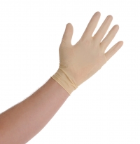 White Lightning Powder Free Latex Gloves (Medium)