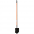 Hisco Straight Telegraph Shovel with 12 Foot Handle