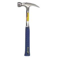 Metal Handle Ripping Hammer with Nylon Vinyl Cushion Grip (12 oz)