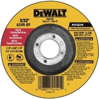 Type 27 High Performance Metal Cutting and Notching Wheel 4-1/2" x 3/32" x 7/8"