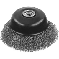 Carbon Crimp Wire Cup Brush 3" x 5/8"