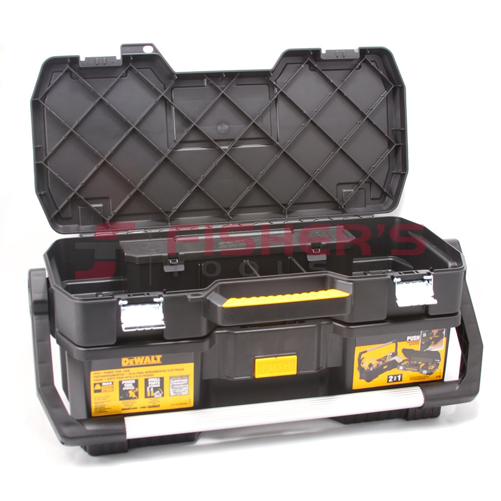 【国内正規品】 Dewalt Tote With Power Tool ケース 24 Metal （並行輸入品