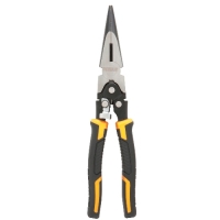 Compound Action Long Nose Pliers 9"