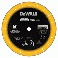 Diamond Edge Chop Saw Blade 14" x 1"