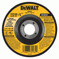 Type 27 High Performance Pipeline Wheel 6" x 1/8" x 7/8"