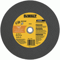 High Performance High Speed Ductile Pipe Cutting Wheel 12" x 1/8" x 20mm