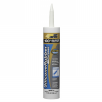 White Lightning Industrial Silicone Sealant 10oz (white)