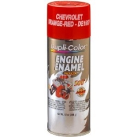 Dupli-Color Ceramic Chevrolet Orange-Red Engine Paint 12oz