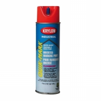 Industrial Quik-Mark Inverted Marking Paint Fluorescent Safety Red