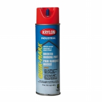 Industrial Quik-Mark Inverted Marking Paint APWA Brilliant Red