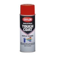 Industrial Tough Coat Acrylic Alkyd Enamel Aerosol Cherry Red