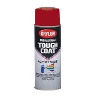 Industrial Tough Coat Acrylic Alkyd Enamel Aerosol OSHA Red