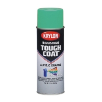 Industrial Tough Coat Acrylic Alkyd Enamel Aerosol OSHA Green