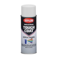 Industrial Tough Coat Acrylic Alkyd Enamel Aerosol OSHA White