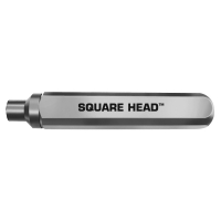 Electric Square Head Concrete Vibrator Head 2 1/4 Inch
