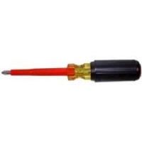 Insulated Phillips Tip Screwdriver with Cushion Grip #2 x 4"