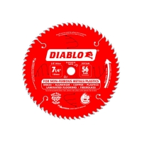 Freud Diablo 7-1/4" x 56 Tooth Non-Ferrous Metal & Plastic Cutting Circular Saw Blade