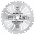 Freud Avanti 7-1/4" 16 Tooth ATB Kerf Framing and Decking Saw Blade 5/8" Arbor