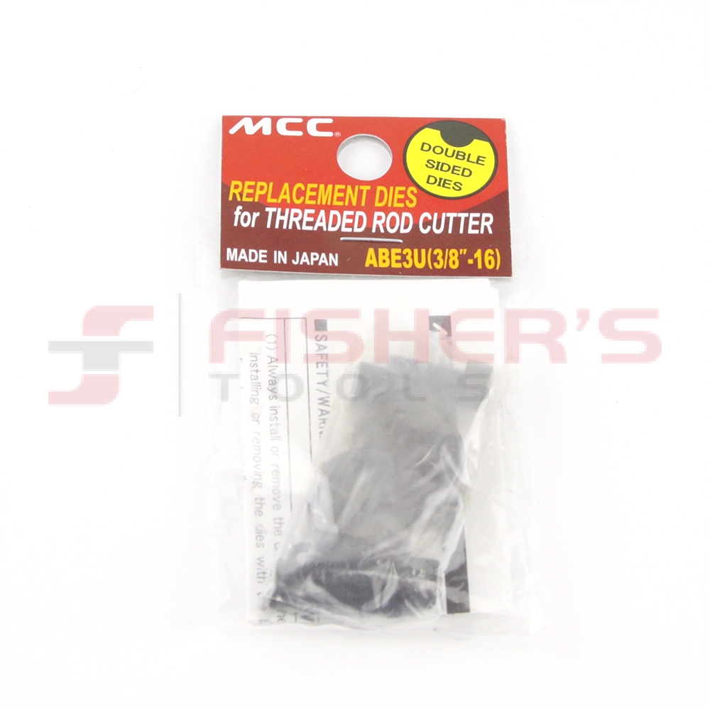 MCC Threaded Rod Cutter 3/8-16 Mild Steel Threaded Bar Only AB-3U 