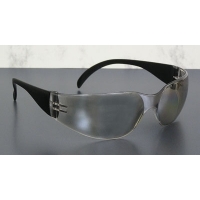 Z12 Gray Silver Mirror Coat Lens Rimless Safety Eyewear