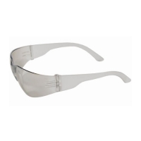 Z12 Clear Indoor/Outdoor Coat Lens Rimless Safety Eyewear