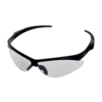 Anser Clear Anti-Scratch Coat Semi-rimless Safety Glasses (black frame)