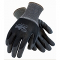 G-Tek Air Force Black Air-Infused PVC Coated Nylon Gloves Medium
