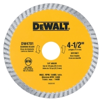 Turbo Diamond Saw Blade 4-1/2"