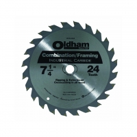 24-Tooth Carbide Blade Circular Saw 7-1/4"