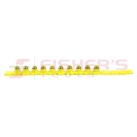 .27 Caliber 10 Load Safety Strips - Yellow